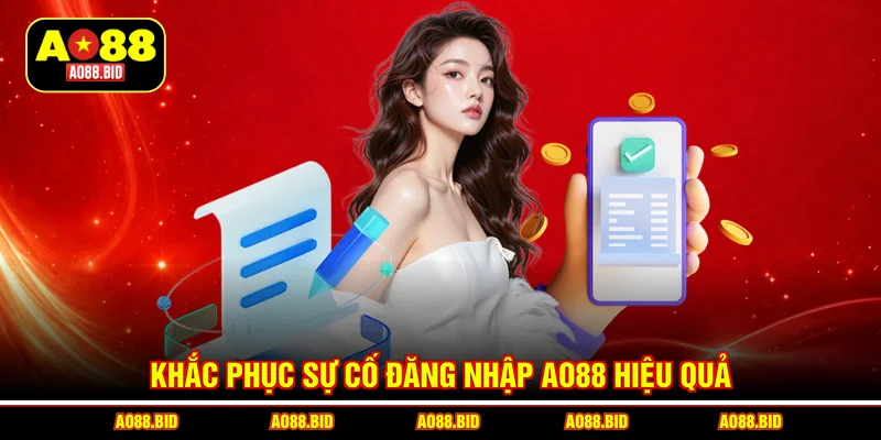 Khắc phục sự cố đăng nhập AO88 hiệu quả