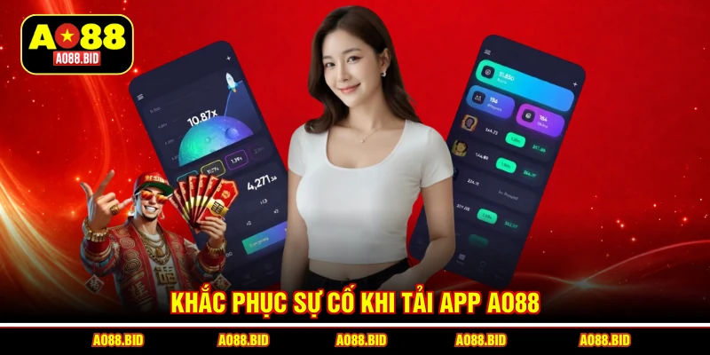 Khắc phục sự cố khi tải app AO88