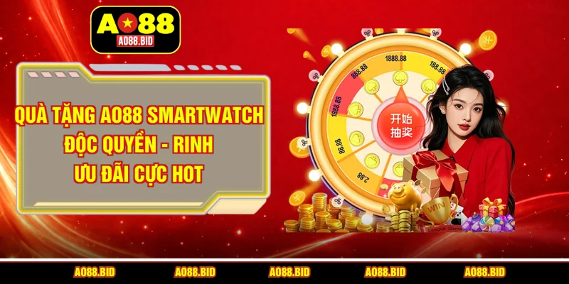 Quà tặng AO88 smartwatch